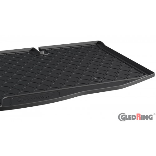 Original Gledring Premium Gummi Kofferraummatte - FORD Fiesta (5-türig, Unterer Boden) 2008-2017